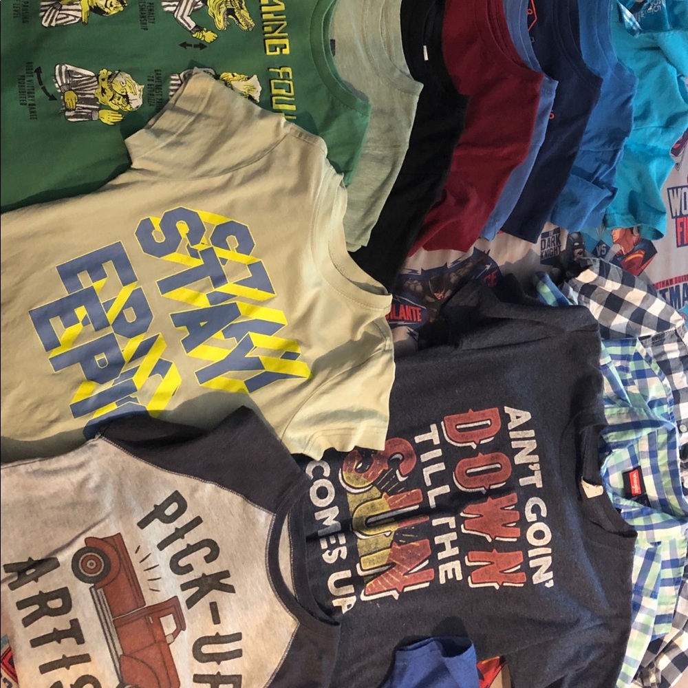 Boys size 6-7 lot of clothes